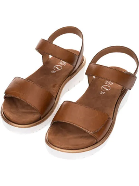 Ara Brown Leather Sandal |123351809M