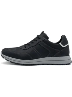 Ara Navy Wide Fit Trainer|112452322