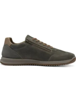 Ara Olive Green Comfort Trainer| 112050215