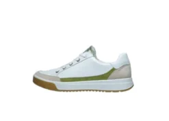 Ara White Wide Fit Platform Trainer |125000406W