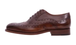 Barker Liffey Brown Brogue Formal Shoe