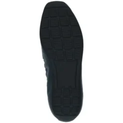 Caprice Navy Leather Loafer|924654877