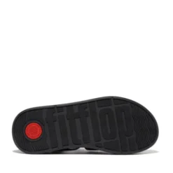 Fitflop Black Leather Fisherman Sandal|HV1001