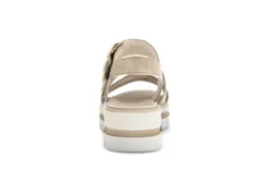 Gabor Beige Wedge Strap Sandal|8462714