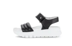 Gabor Black Platform Strap Sandal|8461027