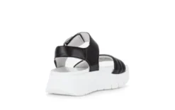 Gabor Black Platform Strap Sandal|8461027