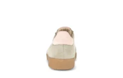 Gabor Green & Pink Suede Trainer|8330034