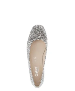 Gabor Leo Print Flat Ballerina |8261180