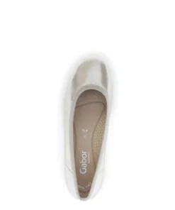 Gabor Light Gold Wedge Pump|8264182G