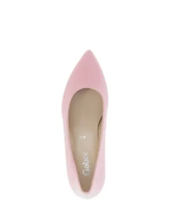 Gabor Pink Leather Pump|8139020