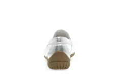 Gabor White and Silver Comfort Slip On|8609050W