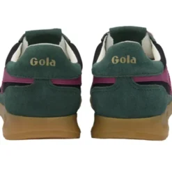 Gola Black, Pine and Fuchsia Trainer| CLB577BN