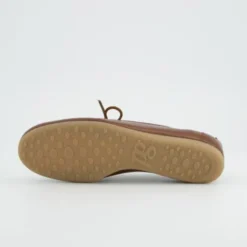 Paul Green Brown Leather Loafer|1136099