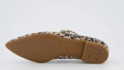 Paul Green Leather Leo Print Mary Jane|1022200