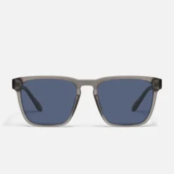 Quay Unplugged Grey Navy Polarized