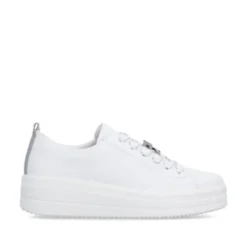Remonte White Platform Trainer|D1C0382