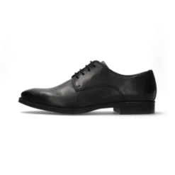 Salamander Black Lace-Up Business Shoe|E11AUU0110