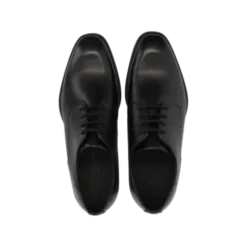Salamander Black Lace-Up Business Shoe|E11AUU0110