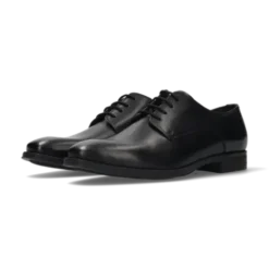 Salamander Black Lace-Up Business Shoe|E11AUU0110