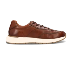 Salamander Cognac Leather Trainer|E31ASA0563