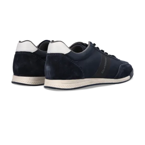 Salamander Navy Leather Trainer|E31AWA0341