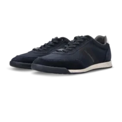 Salamander Navy Leather Trainer|E31AWA0341