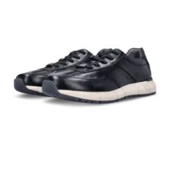 Salamander Navy Leather Trainer|E31ASA0541-