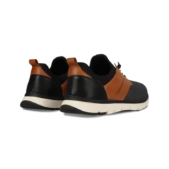 Salamander Sporty Dark Grey and Tan Trainer|E31ASB6011