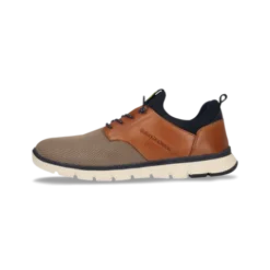 Salamander Taupe and Tan Trainer|E31ASB6052