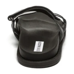 Steve Madden Black leather Strap Sandal|12000835BL