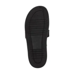 Steve Madden Black leather Strap Sandal|12000835BL