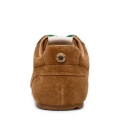 Steve Madden Camel Suede Retro Trainer| 1100515923