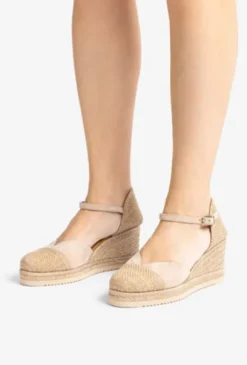 Unisa Nude Wedge Espadrille|CECHNU